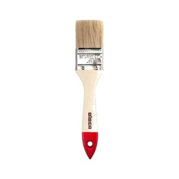 Кисть плоская 1,5″ светлая щетина «Жучка» (38мм)