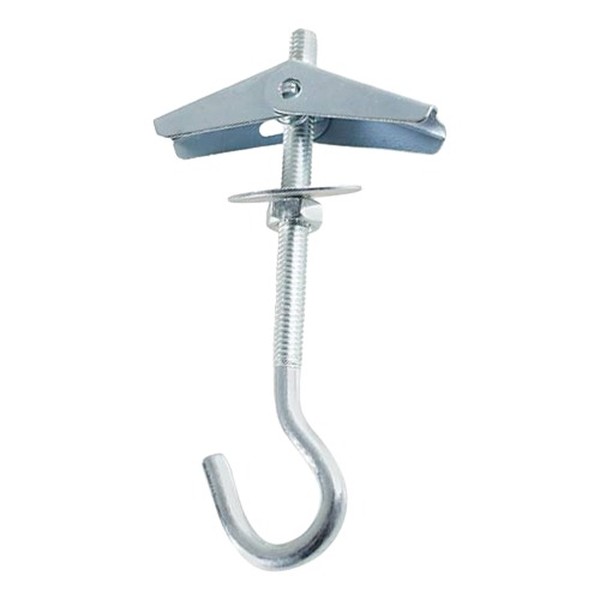 Складной пружинный дюбель с полукольцом