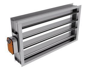 Воздушная заслонка с приводом с возвратной пружиной Komfovent SRU-400-300-MH-230