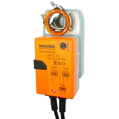 Привод воздушной заслонки DAC-LM24-05SM