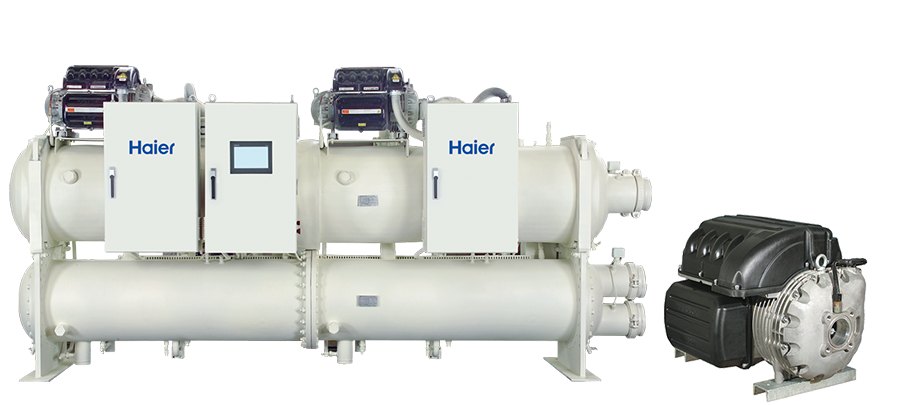 Чиллер с турбокомпрессором Haier CCWP4570SXNENCNN1 с водяным охлаждением Чиллер с турбокомпрессором Haier CCWP4570SXNENCNN1 с водяным охлаждением