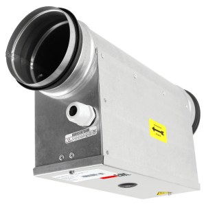 Электрический нагреватель для круглых каналов ZILON ZEA 200-5,0/2