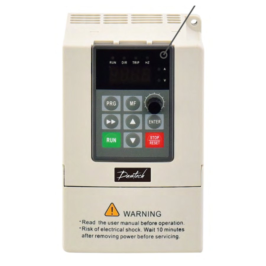 Преобразователь частоты Dastech D12-S2-0R4, 0,4 кВт, 220 В