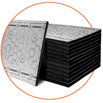 ПЕНОФОЛ Евроблок BLACK 40 мм, плита 600×1000 мм